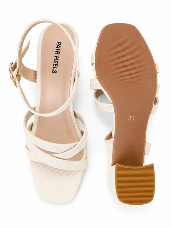 PAIR_HEELS_Block_Heel_Sandals_with_Multi_Strap_&_Ankle_Buckle_Comfortable_Party_&_Casual_Heels