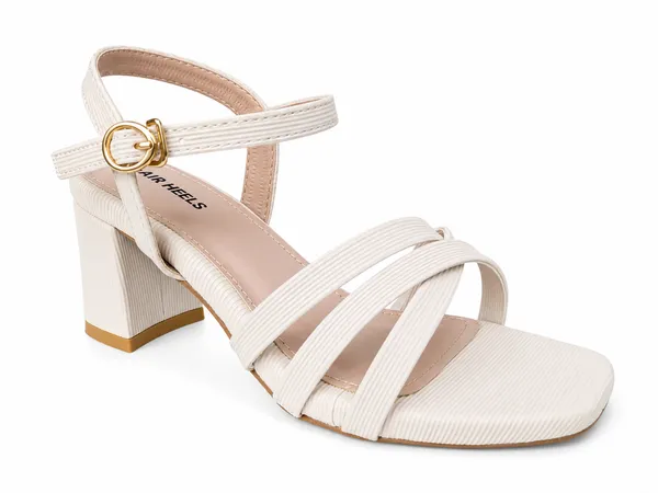 PAIR_HEELS_Block_Heel_Sandals_with_Multi_Strap_&_Ankle_Buckle_Comfortable_Party_&_Casual_Heels