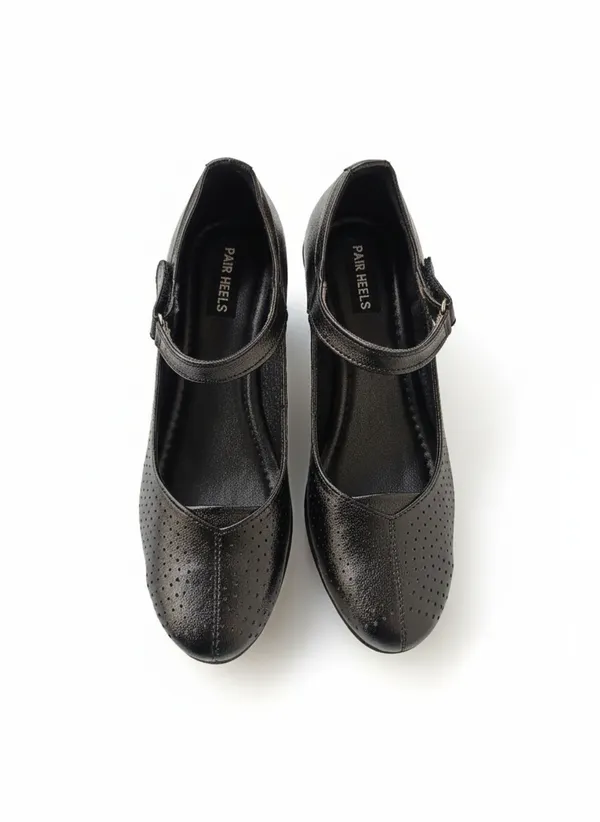 PAIR_HEELS_ALL_DAY_COMFY_BLOCK_SANDALS_for_Women_�_Comfortable_OFFICE_&_Casual_Wear