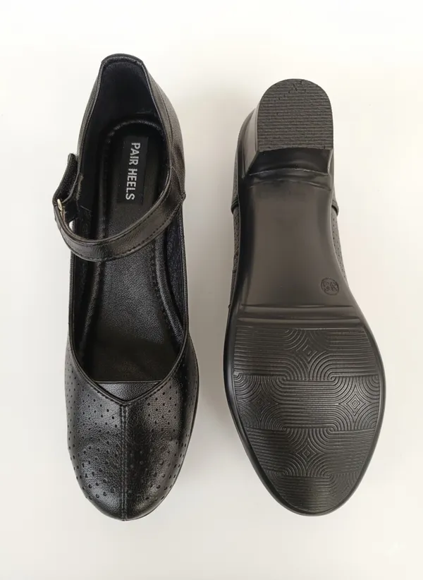 PAIR_HEELS_ALL_DAY_COMFY_BLOCK_SANDALS_for_Women_�_Comfortable_OFFICE_&_Casual_Wear