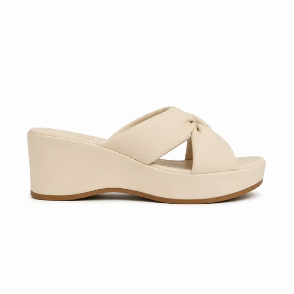 PAIR_HEELS_Women_cream_Comfort_Wedge_Slides_|_Stylish_Slip-On_Platform_Wedges