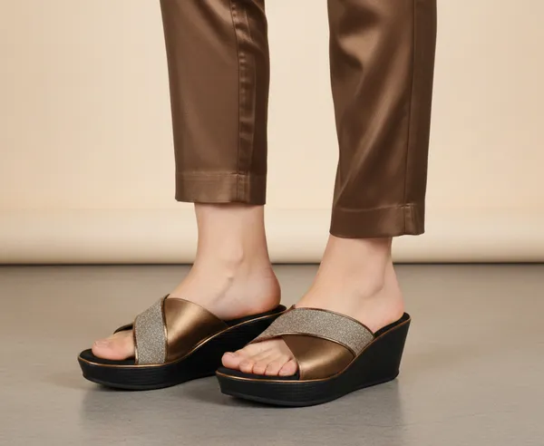PAIR_HEELS_COPER_PARTY_WEDGE_Heels_for_Women_–_Comfortable_Elegant_Party_&_Casual_Wear
