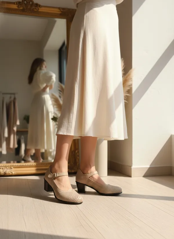 PAIR_HEELS_ALL_DAY_COMFY_BLOCK_SANDALS_for_Women_�_Comfortable_OFFICE_&_Casual_Wear