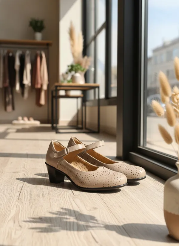 PAIR_HEELS_ALL_DAY_COMFY_BLOCK_SANDALS_for_Women_�_Comfortable_OFFICE_&_Casual_Wear