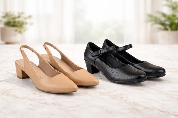 Beige_Block_Premium_Heels_And_Black_Casual_Premium_Heels_For_Women_Pack_Of_2