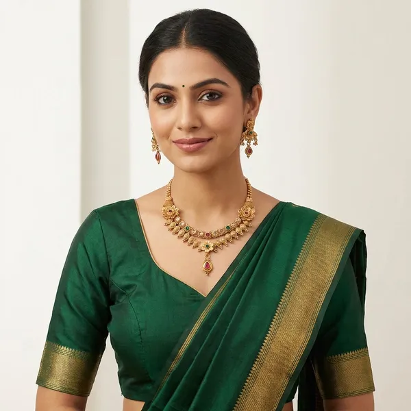 Gold_Base_Material_Alloy_Traditional_Necklace_Set_For_Women