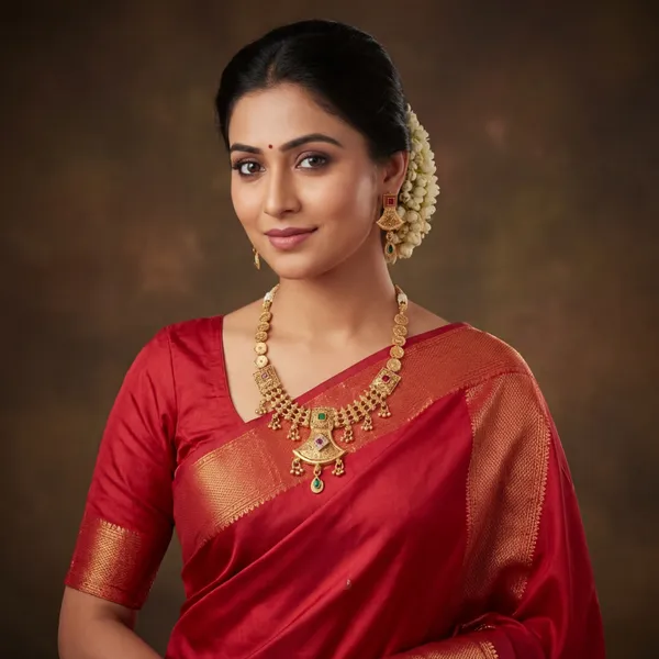 Gold_Base_Material_Alloy_Hasli_Necklace_Set_For_Women