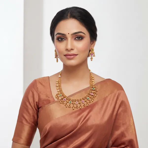 Gold_Base_Material_Alloy_Zalar_Necklace_Set_For_Women