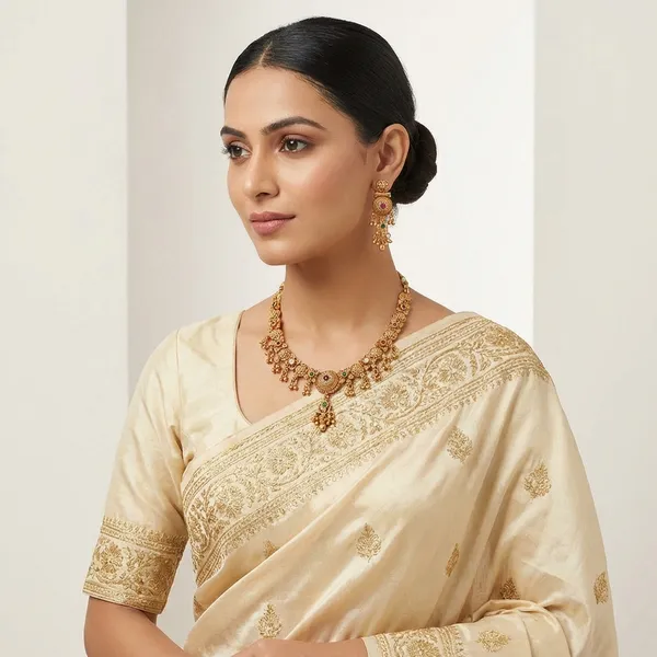Gold_Base_Material_Alloy_Traditional_Necklace_Set_For_Women