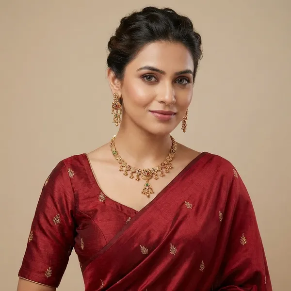 Gold_Base_Material_Alloy_Traditional_Necklace_Set_For_Women