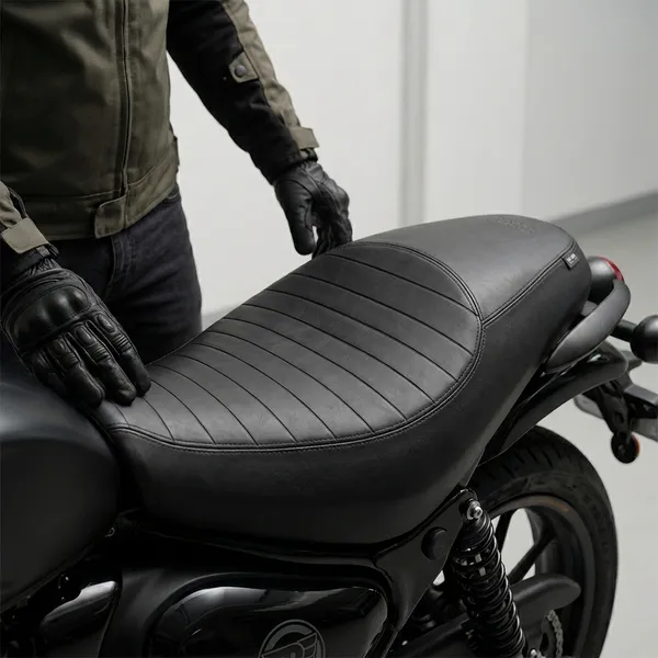 Black_Seat_Cover_Hunter_Leather_Motorcycle_Seat_Cover