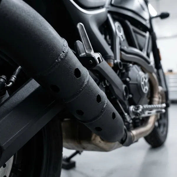 Black_Silencer_Guard_Hunter_Motorcycle_Exhaust_Heat_Shield