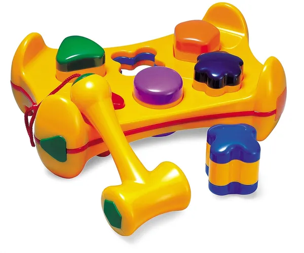 White_Shape_Sorter_Play_Bench_For_Kids