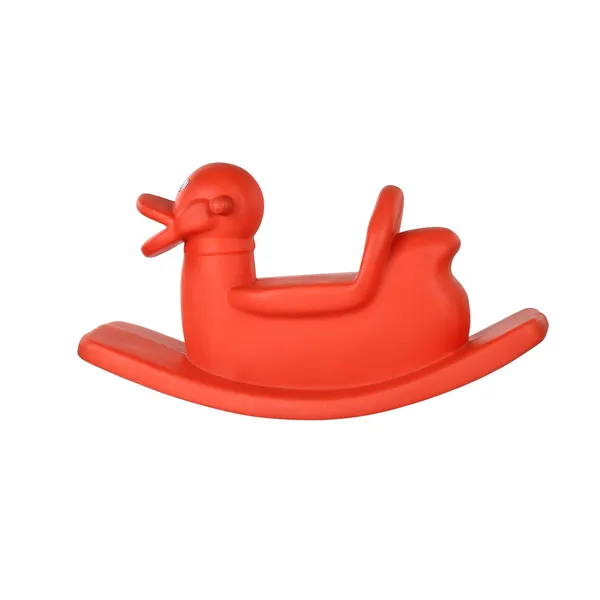 Red_Plastic_Duck_Rocker_For_Kids