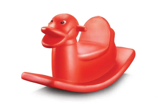 Red_Plastic_Duck_Rocker_For_Kids