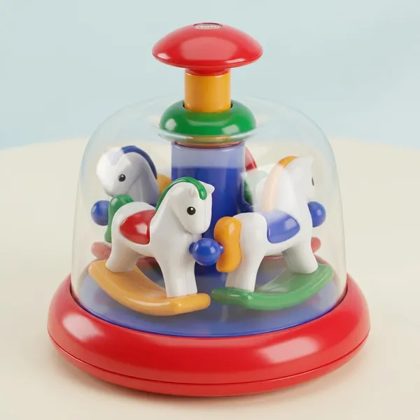 Pink_Pony_Carousel_For_Kids