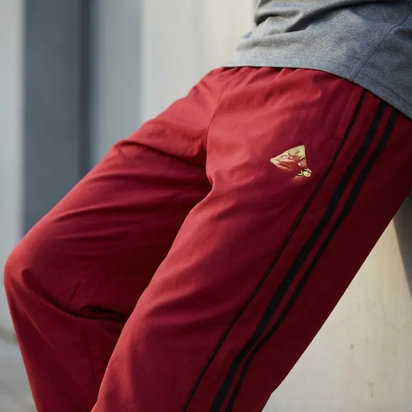Red_Ns_Lycra_Track_Pants_For_Men