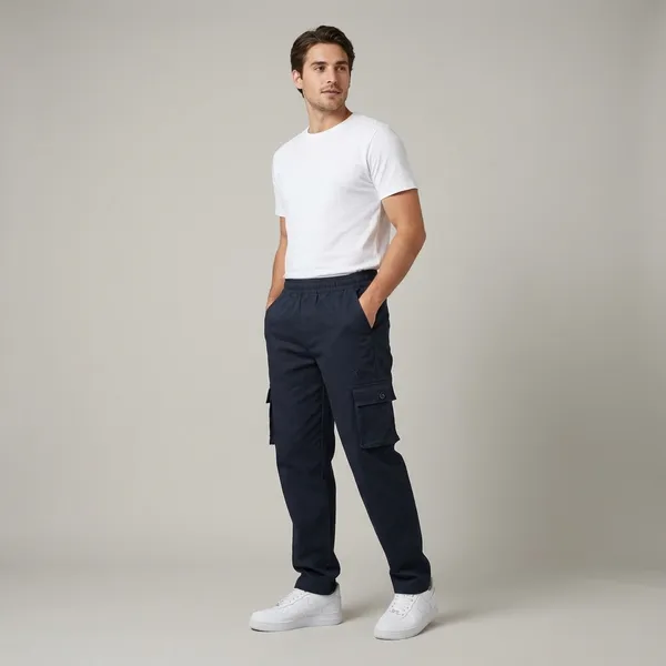 Navy_Blue_Cotton_Twill_Cargo_Pants_For_Men