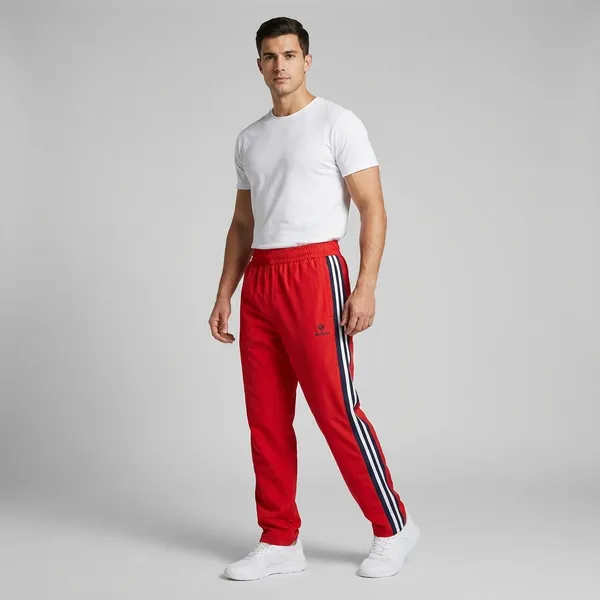 Red_Ns_Lycra_Track_Pants_For_Men