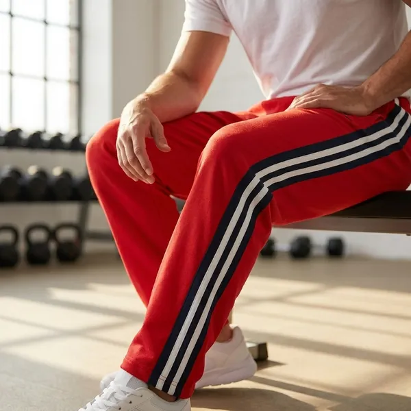 Red_Ns_Lycra_Track_Pants_For_Men