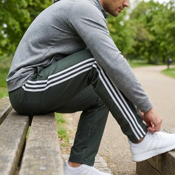 Olive_Green_Terry_Lycra_Track_Pants_For_Men