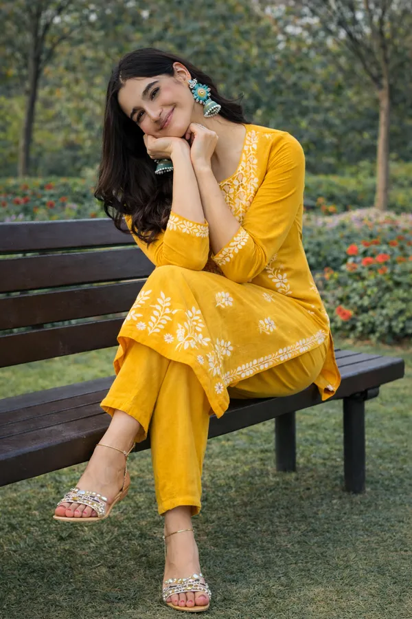 Premium_Cotton_Yellow_Embroidered_Kurta_Set_for_Women