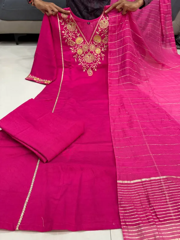Premium_Pure_Satori_Silk_Pink_Suit_Set_with_Banarasi_Dupatta