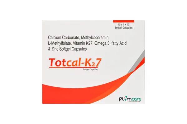 Totcal-K27_Softgel_Capsules_-_Calcium,_Methylcobalamin,_L-Methylfolate,_Vitamin_K27,_Omega_3,_Zinc_(10X1X10_Strips)