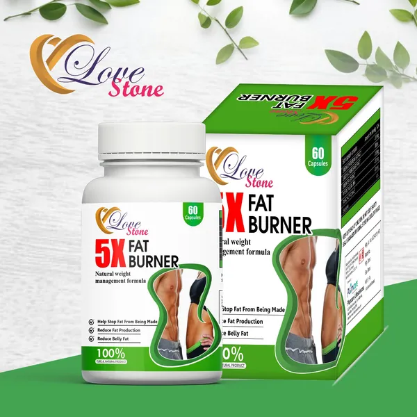 Love_Stone_5X_Fat_Burner_-_Natural_Weight_Management_Formula_With_Green_Coffee_Bean,_Garcinia_Cambogia_&_Green_Tea_(60_Capsules)