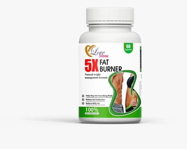 Love_Stone_5X_Fat_Burner_-_Natural_Weight_Management_Formula_With_Green_Coffee_Bean,_Garcinia_Cambogia_&_Green_Tea_(60_Capsules)