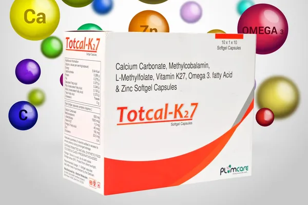 Totcal-K27_Softgel_Capsules_-_Calcium,_Methylcobalamin,_L-Methylfolate,_Vitamin_K27,_Omega_3,_Zinc_(10X1X10_Strips)
