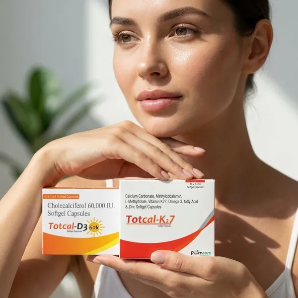 Totcal-D3_60K_&_Totcal-K27_Softgel_Capsules_Combo_Pack_By_Plumocare_Pack_Of_2