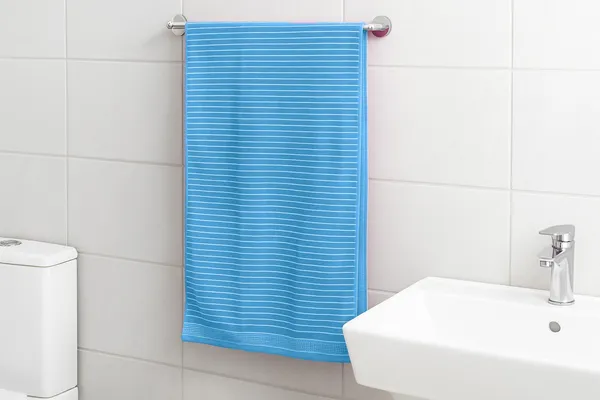 Striped_Blue_Cotton_Bath_Towel