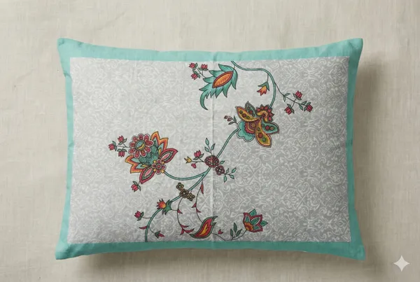 Floral_Bedsheet_With_Ethnic_Motifs