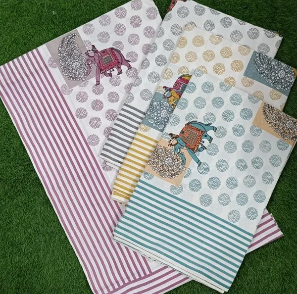 Ivory_Elephant_Motif_Ethnic_Cotton_Bedsheet_Set