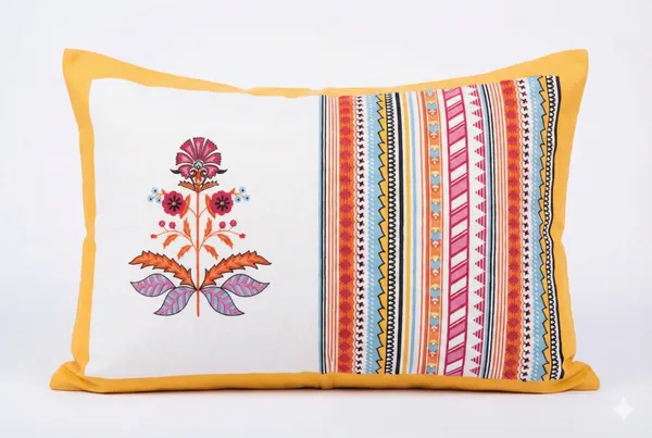 Bedsheet_With_Floral_And_Striped_Design