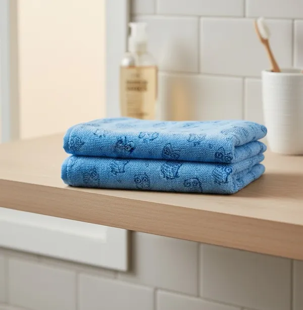 Soft_Blue_Cartoon_Owl_Print_Baby_Bath_Towel