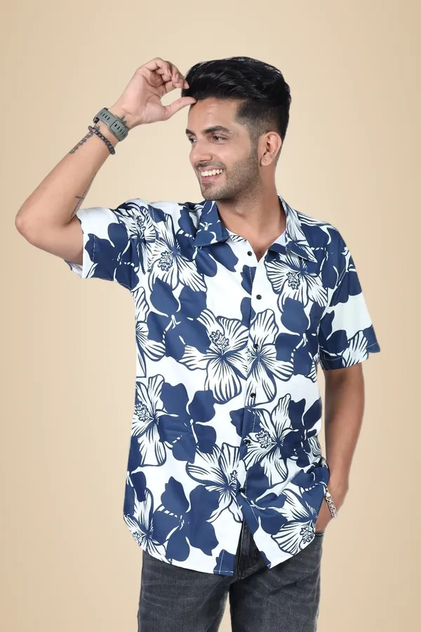 Navy_Premium_Printed_Cotton_Blend_Casual_Shirt_For_Men