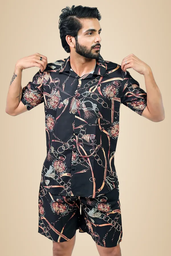 Gold_Premium_Printed_Cotton_Blend_Night_Suit_For_Men