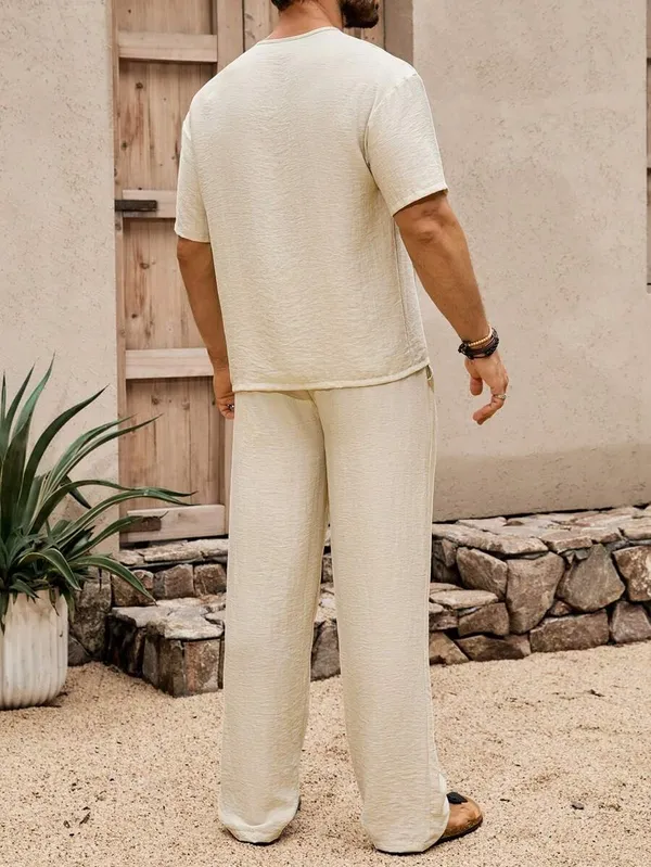 GURIK_Men's_T-shirt_With_Trousers_Co-Ords_Set