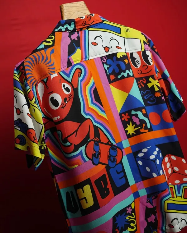 Multicolor_Premium_Cotton_Blend_Casual_Shirt_For_Men