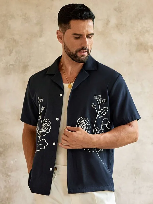Premium_Cotton_Blend_Embroidery_Shirt_For_Men