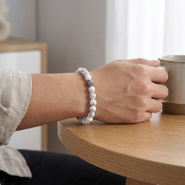 Natural_Howlite_8Mm_Round_Bead_Bracelet_Calm_And_Patience_And_Stress_Relief_For_Unisex