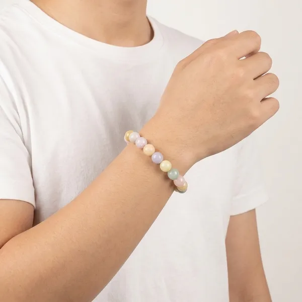 Natural_Morganite_8Mm_Round_Bead_Bracelet_Love_And_Compassion_And_Emotional_Balance_For_Unisex