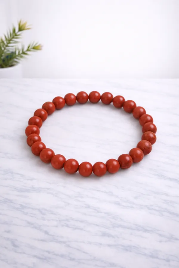 Natural_Red_Jasper_8Mm_Round_Bead_Bracelet_Grounding_And_Strength_And_Courage_For_Unisex