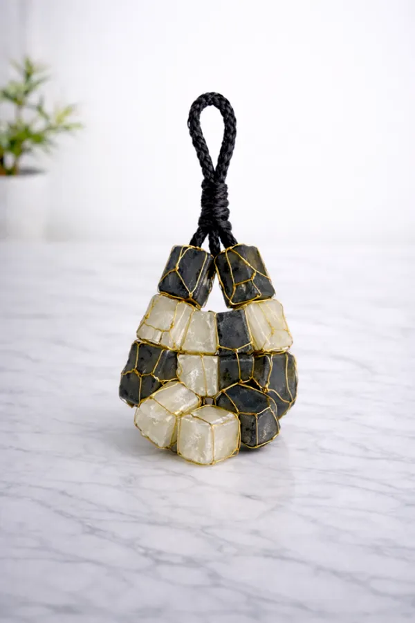 Black_Tourmaline_And_Selenite_Mix_Tumbled_Stone_Car_And_Door_Hanging_Energy_Accessory