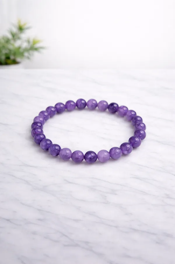 Amethyst_8Mm_Round_Bead_Bracelet_Natural_Healing_Crystal_Bracelet