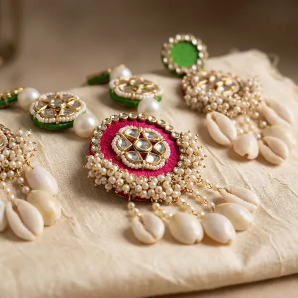 Traditional_Gold_Toned_Cowrie_Shell_Beaded_Jewelry_Set