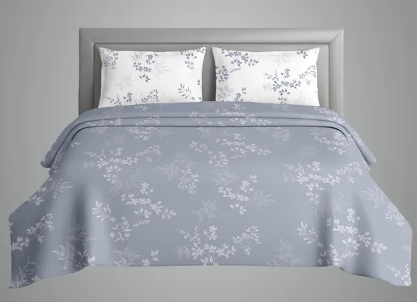 Grey_Cotton_Double_Bedsheet_And_Pillow_Cover_For_Home_And_Decor