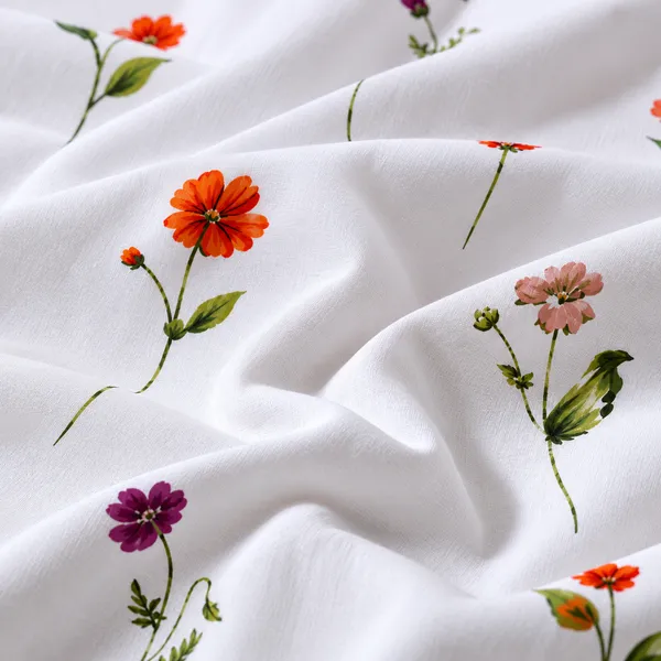Cotton_|__Super_King_Size_|_Flat_Bedsheet_|_White_With_Violet_|_2_Pillow_Covers|_-_Satrang